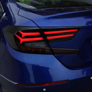 2018-22 Honda Accord Smoked LED Tail Lights V1
