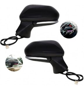2018-2024 Toyota Camry Full Side Mirror Assembly & LED Side Mirror RGB