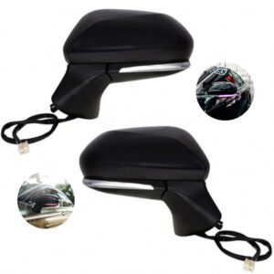 2018-2024 Toyota Camry Full Side Mirror Assembly & LED Side Mirror RGB