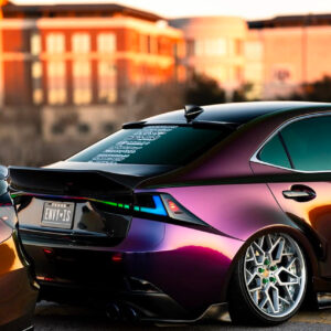 2013-20 Lexus IS Tail Lights RGB With Sequential Turn Signal + Animation
