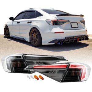 2022+ Honda Civic OEM Clear Tail Lights