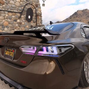2018-24 Toyota Camry Lexus Style RGB Tail Lights