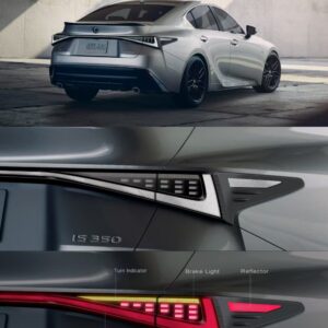 2021-26 Lexus IS Clear Tail Lights