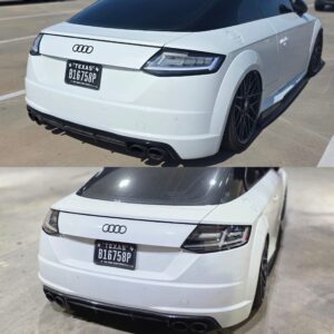 Audi TT MK3 Clear Tail Lights