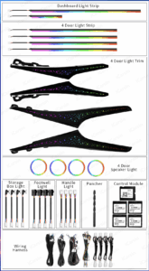 2014-25 Lexus IS Ambient Lighting Kit