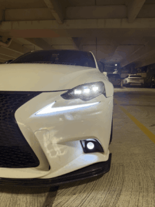 2014 - 2016 Lexus IS RGB Triple Beam Headlights & Infiniti Mirror Fog Lights
